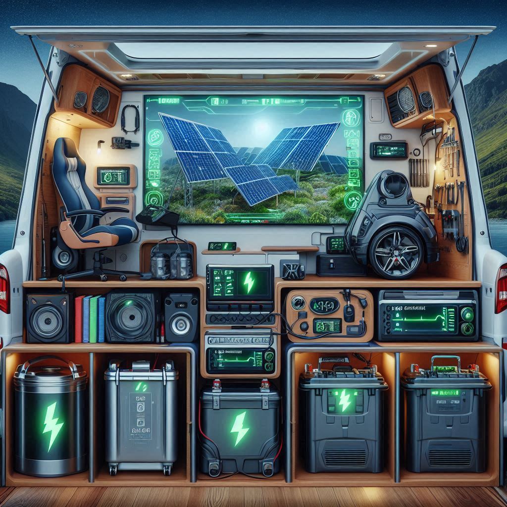 Solar generator powering home during outage with solar panels on roof